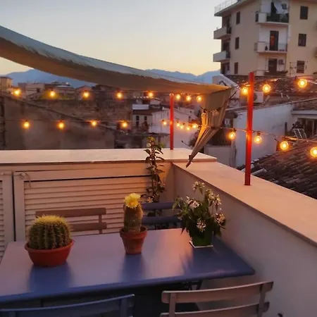 Iflat Casa Cuto Terrace On The Ancient Lägenhet Palermo
